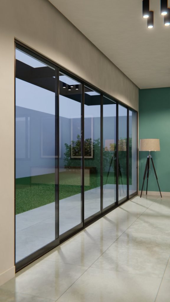 Porta Vision em vidro - Tec Vidro
